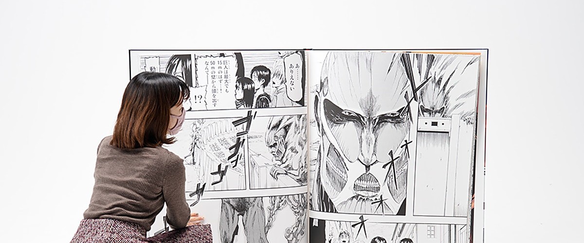 Record Guinness: Shingeki no Kyojin produce 100 copias del manga más grande  del mundo, y se venden en minutos