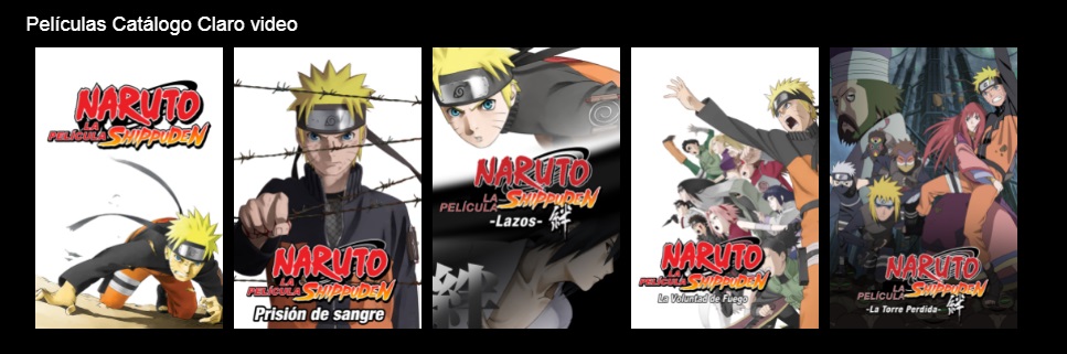 Naruto Shippuden: Películas llegan con doblaje a Claro Video - TVLaint