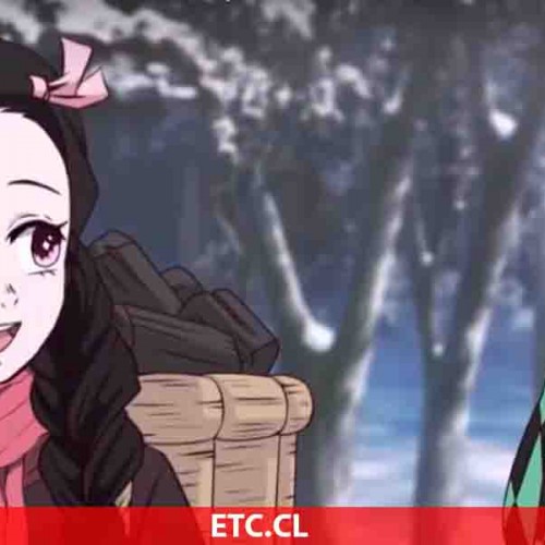 Si Nezuko se hubiera convertido en cazadora de demonios