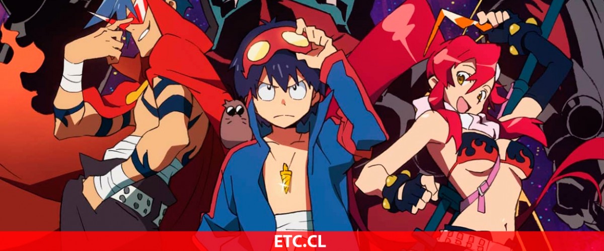 Gurren lagann, Anime, Netflix