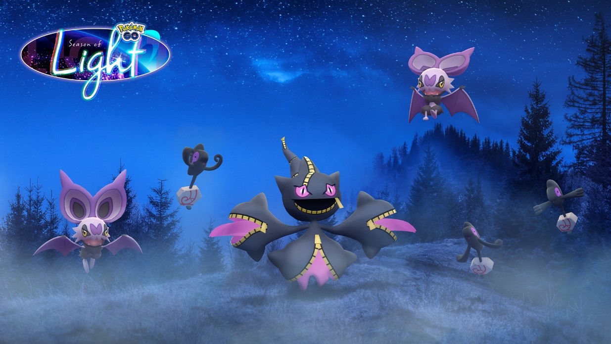 Imagen oficial de la celebración de halloween en pokemon go