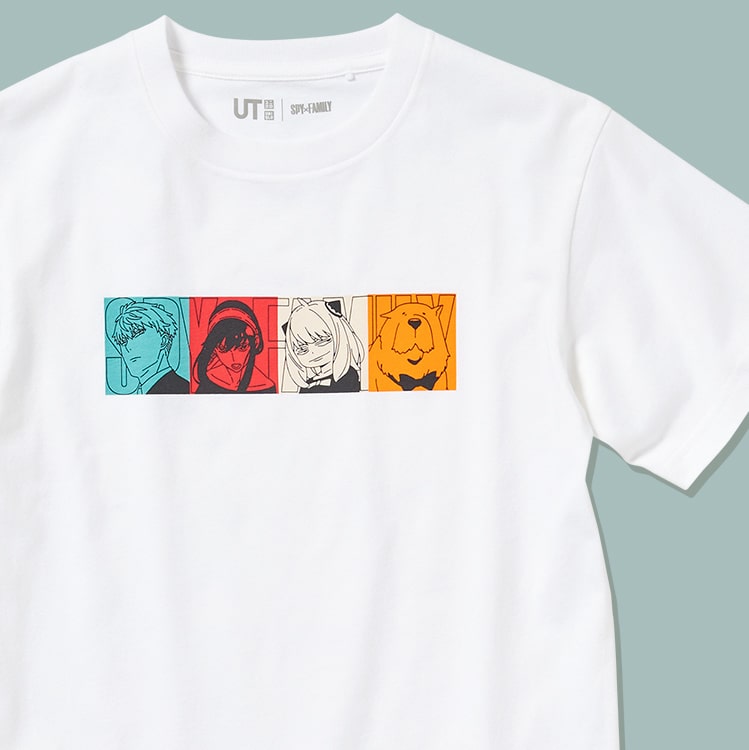 La familia Forger en el diseño de la polera