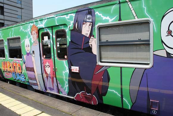 Tren de Naruto en Japón
