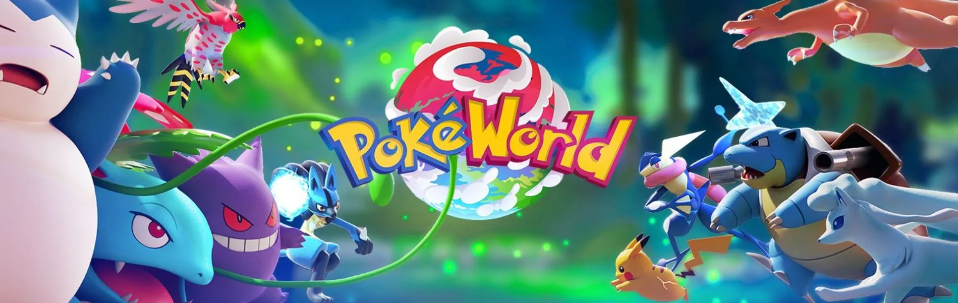 Banner promocional de Pokeworld