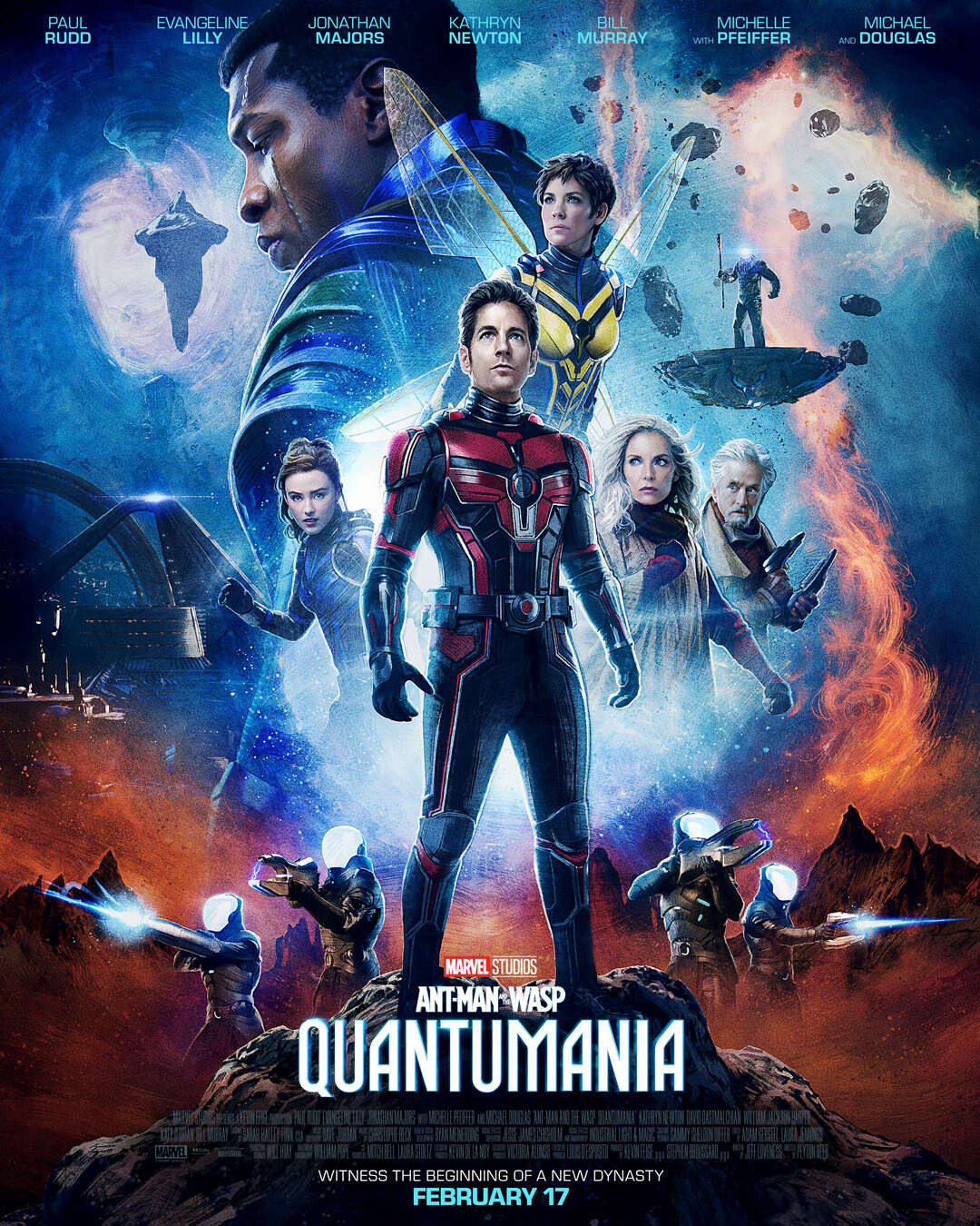 Poster oficial de Ant-Man and the Wasp: Quantumania