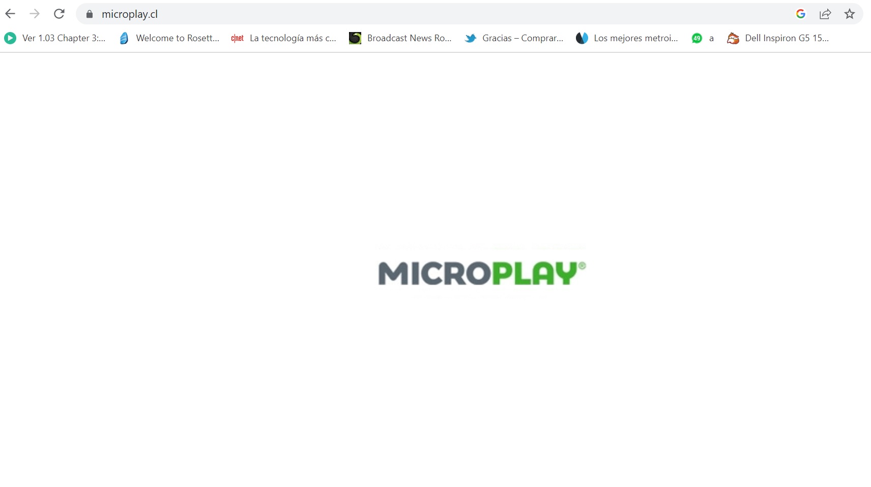 captura de pantalla sitio microplay