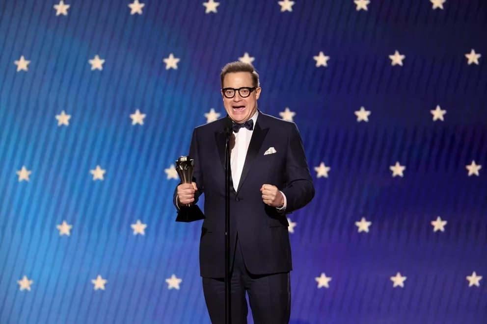 Brendan Fraser recibe el premio a mejor Actor