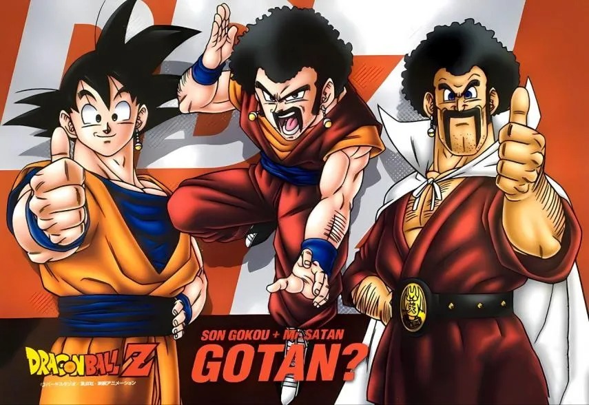 Gotán, la fusión de Goku y Mr Satan