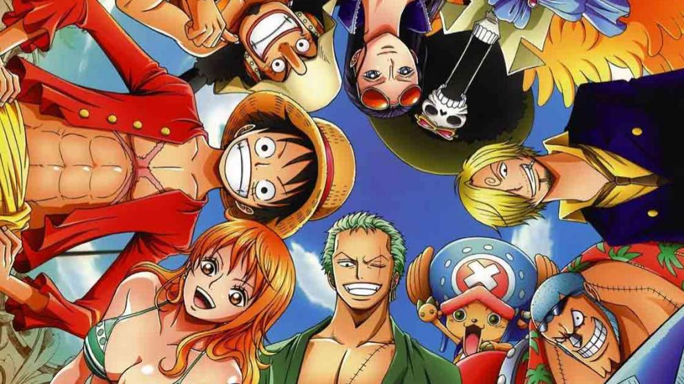 La tripulación de Luffy en One Piece