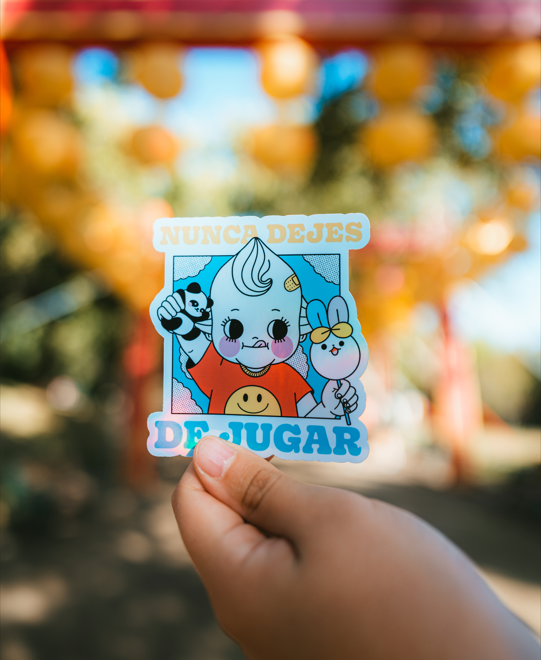 Sticker Cohete Lunar Sticker Cohete Lunar