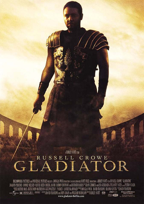 Portada de Gladiator. Año 2000