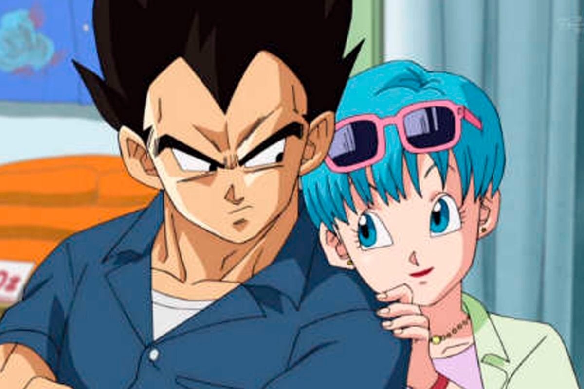 Bulma y Vegeta en Dragon Ball Super