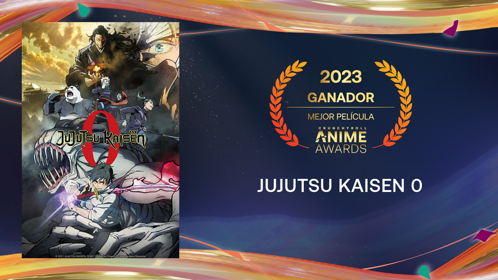 Mejor Película JUJUTSU KAISEN 0 