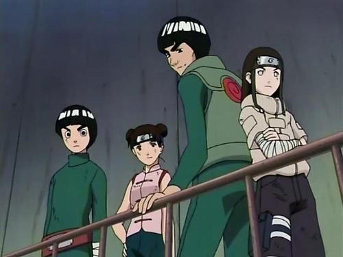 Equipo Gai Sensei en Naruto