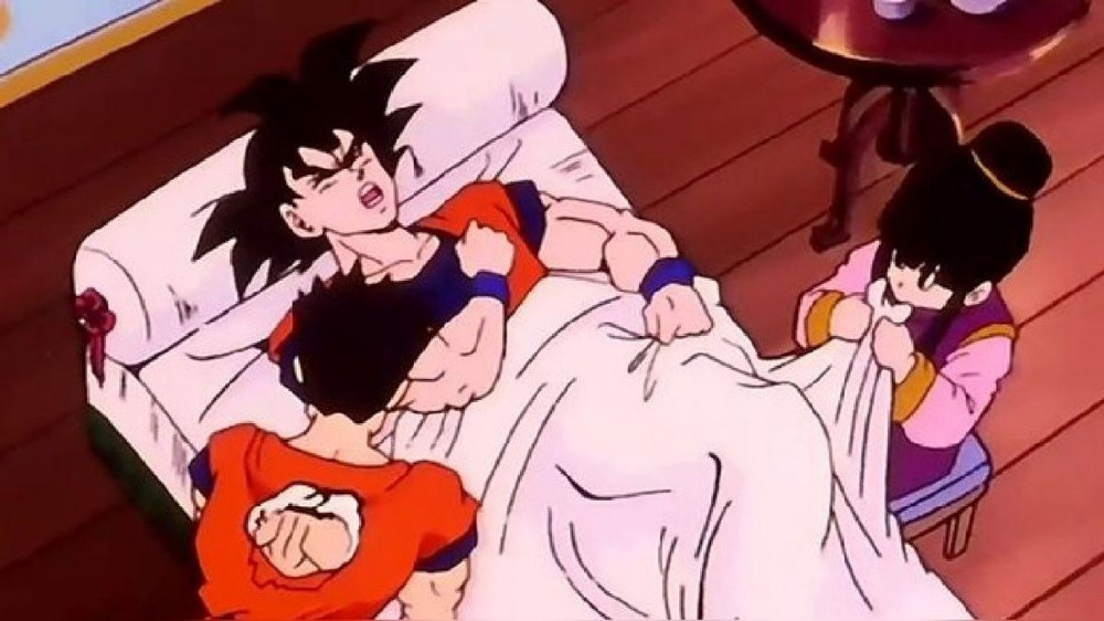 Goku tuvo que pasar un tiempo en cama debido a su enfermedad 