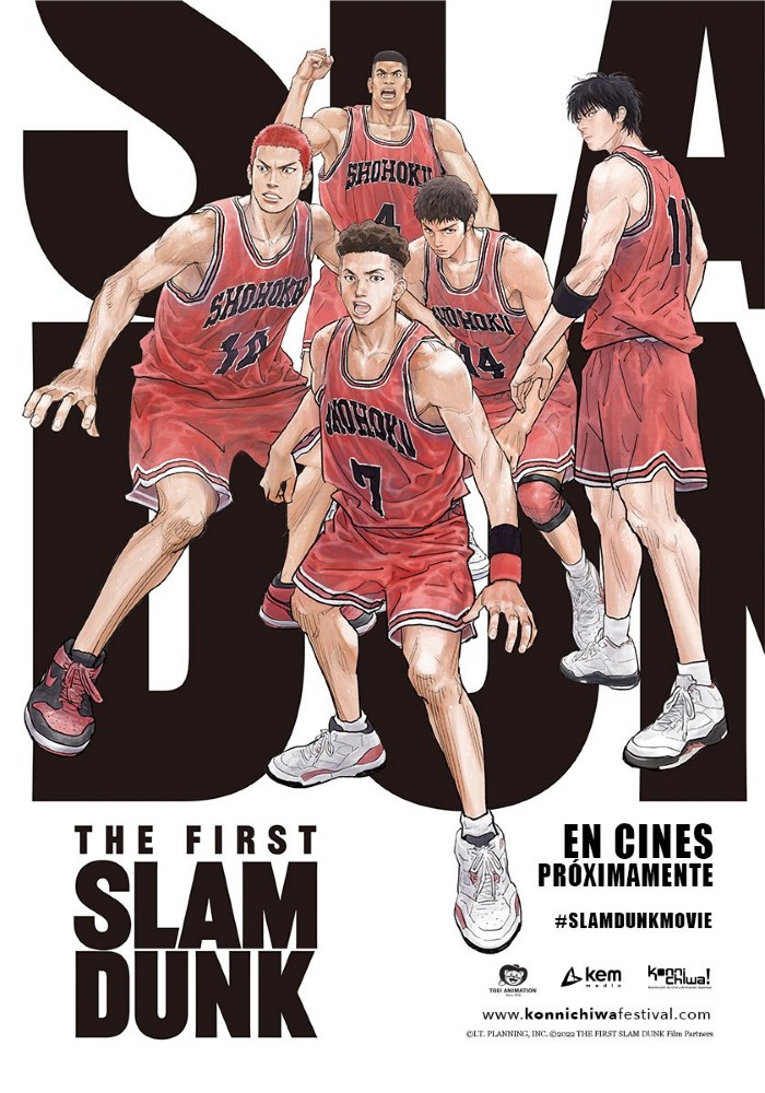 Promocional para The First Slam Dunk