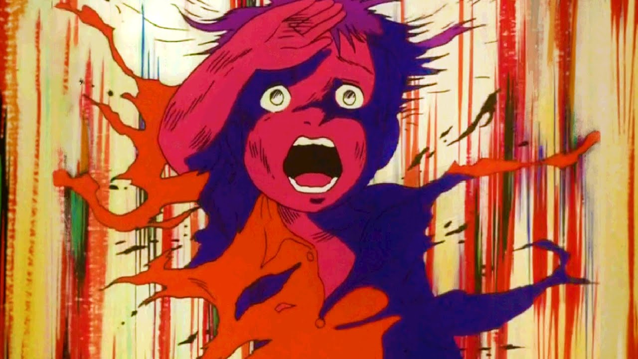 Imagen del Anime Barefoot Gen y la consecuencia de la bomba atómica en Hiroshima 