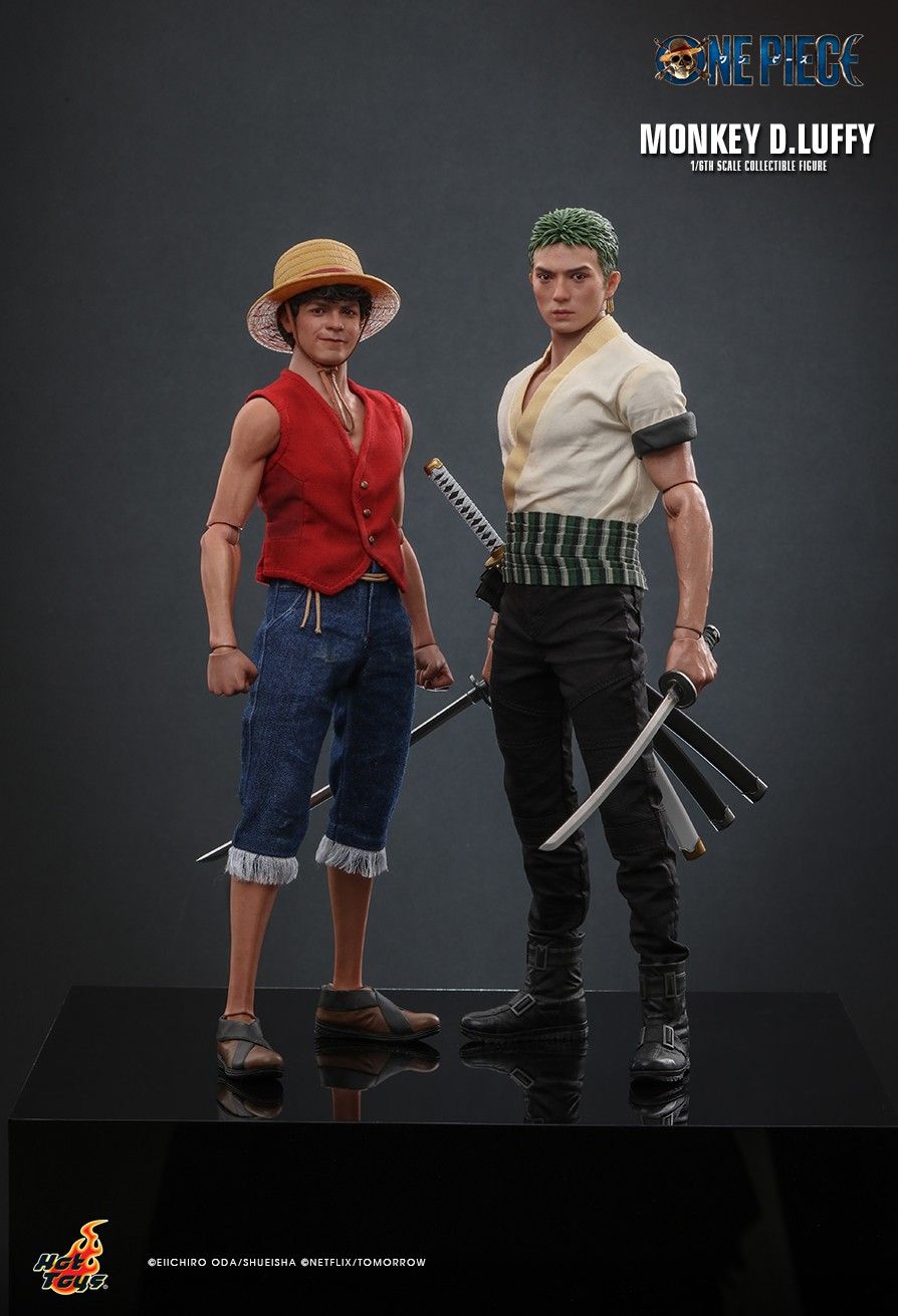 Hot Toys de Luffy y Zoro en Live-action de One Piece