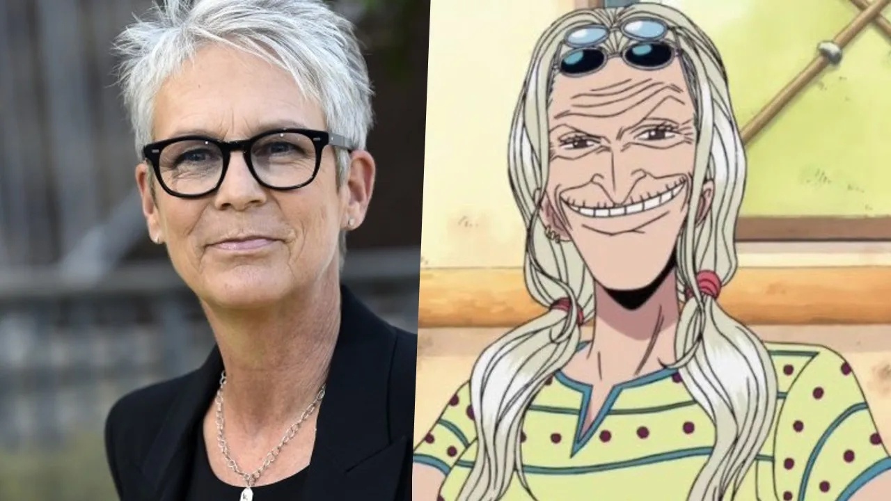 Jamie Lee Curtis como la doctora Kureha en el live action de One Piece