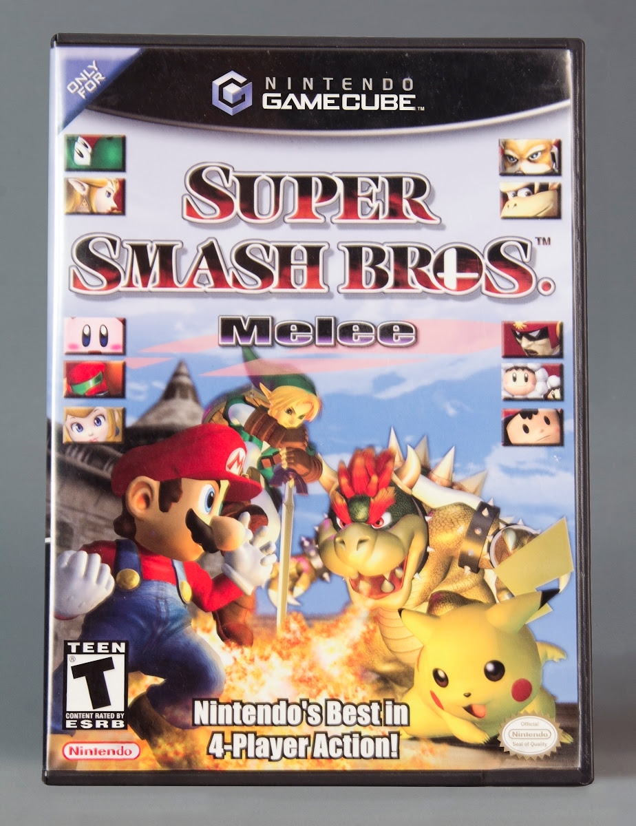 Imagen del videojuego de gamecube  Super Smash Bros. Melee 