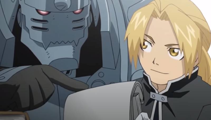 Eduard y Alphonse Elric en Full Metal Alchemist 2009