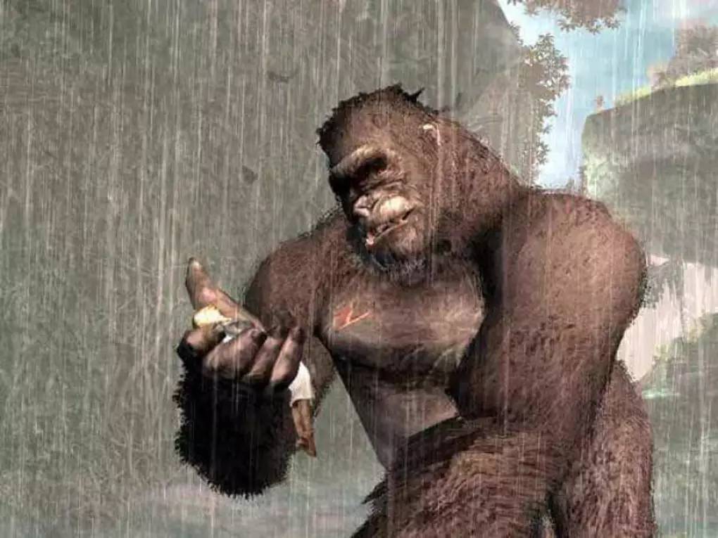 Kong en el juego Peter Jackson´s King Kong de 2005