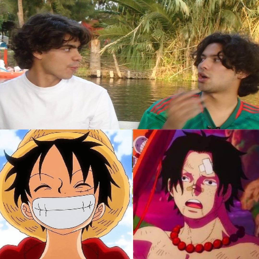 Xolo Maridueña e Iñaki Godoy como Ace y Luffy en el Live-action de One Piece 