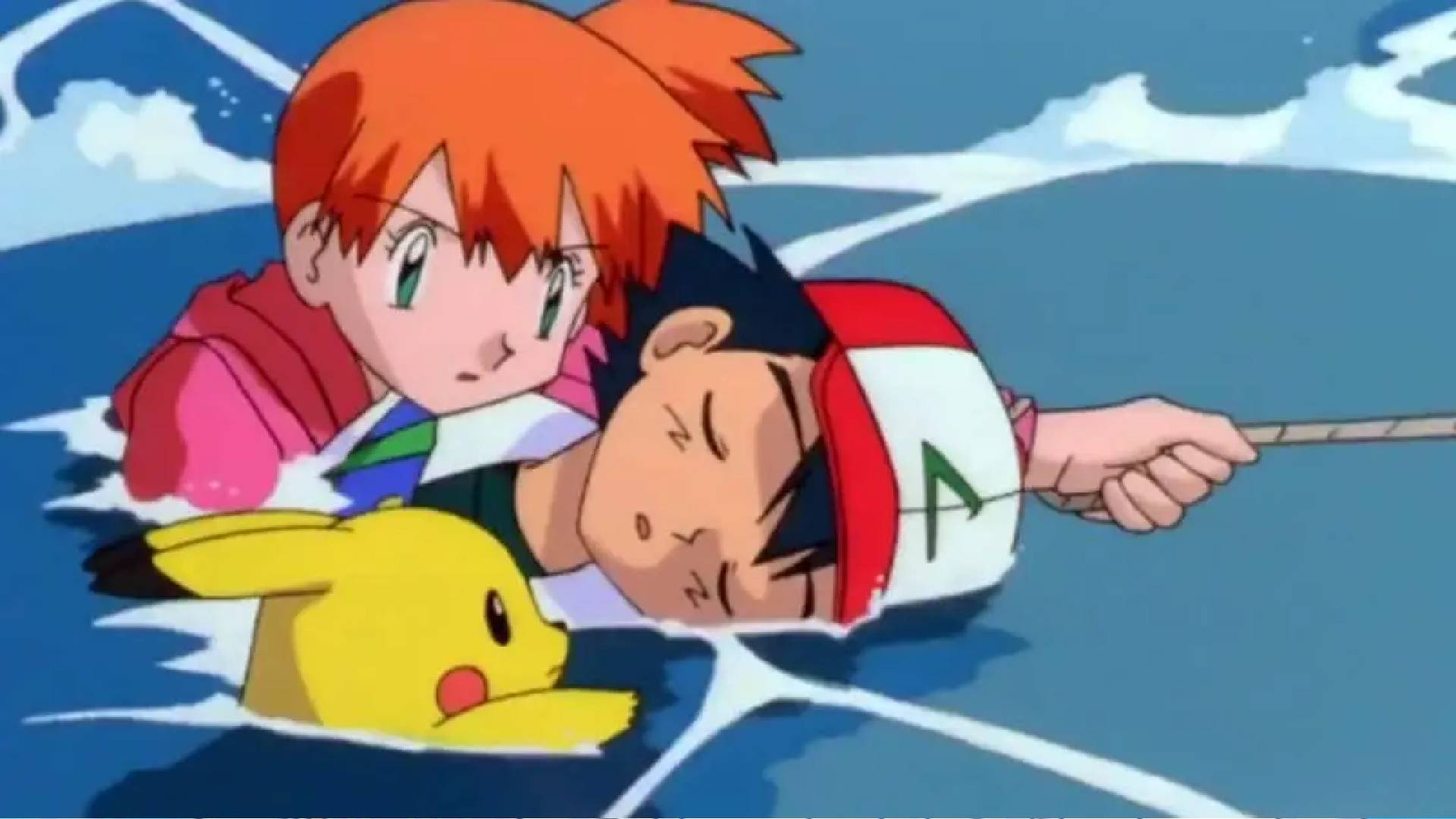 Ash y Misty 