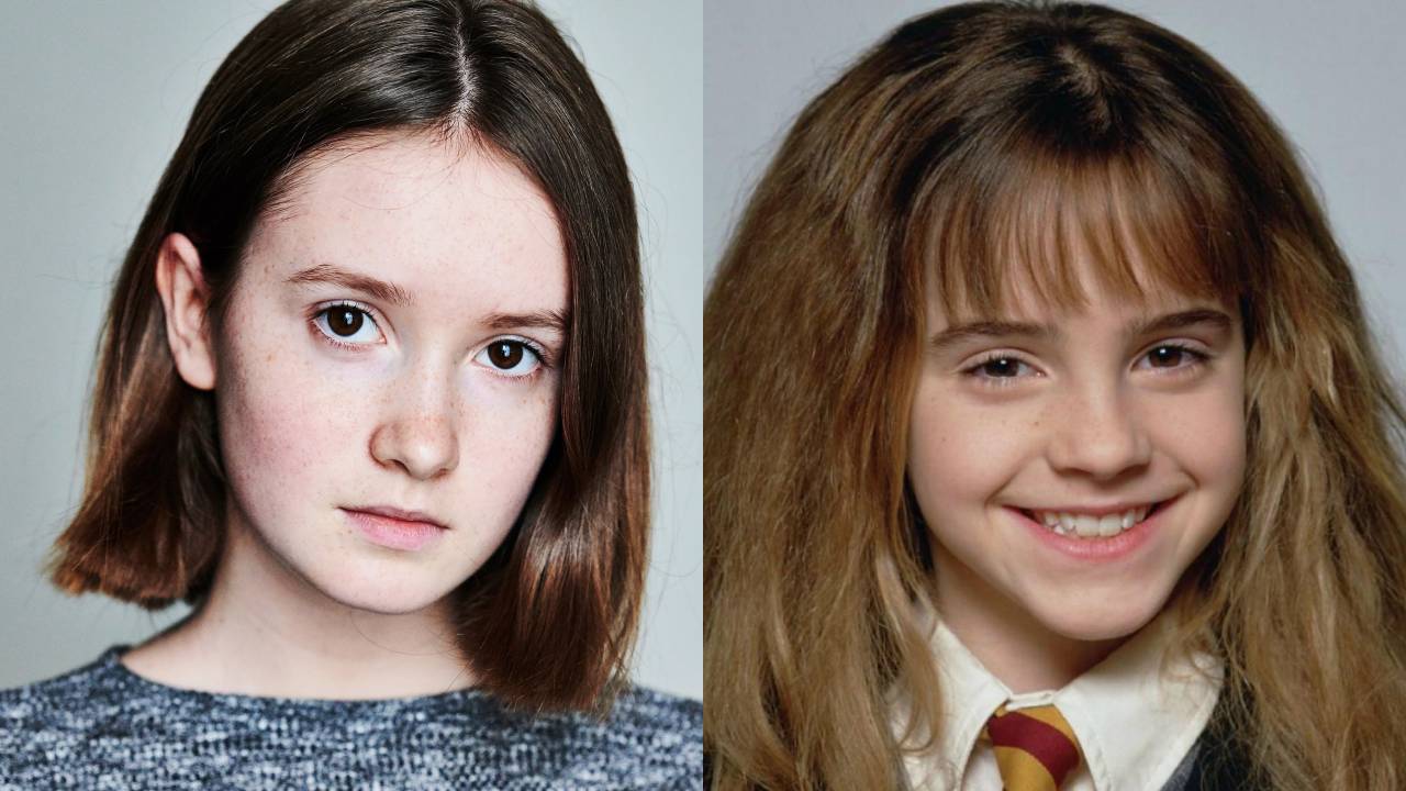 Bronte Carmichael y Emma Watson 