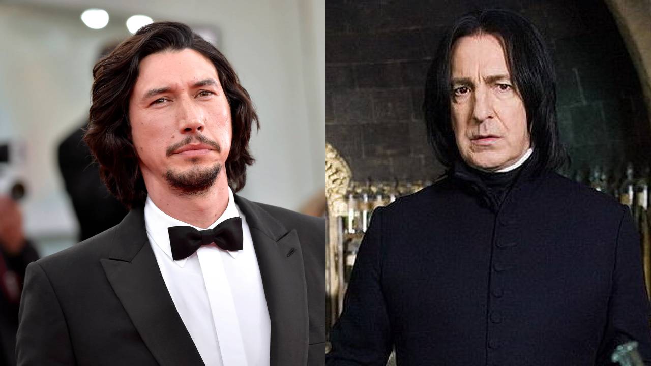 Adam Driver y Alan Rickman