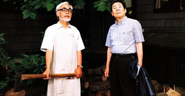 Isao Takahata y Hayao Miyazaki