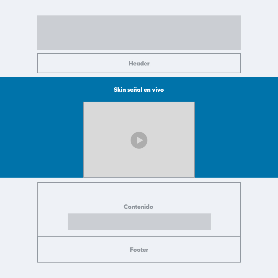 Skin Señal en Vivo mega.cl