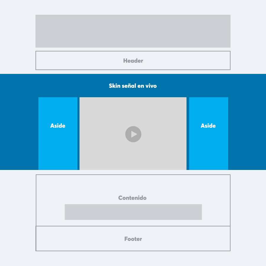 Skin Full Señal en Vivo mega.cl Display Companion