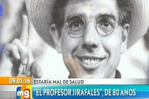''El profesor Jirafales'' se encuentra hospitalizado