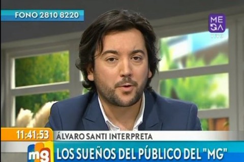 Álvaro Santi interpreta los sueños del público