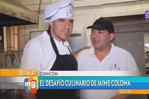 El desafío culinario de Jaime Coloma