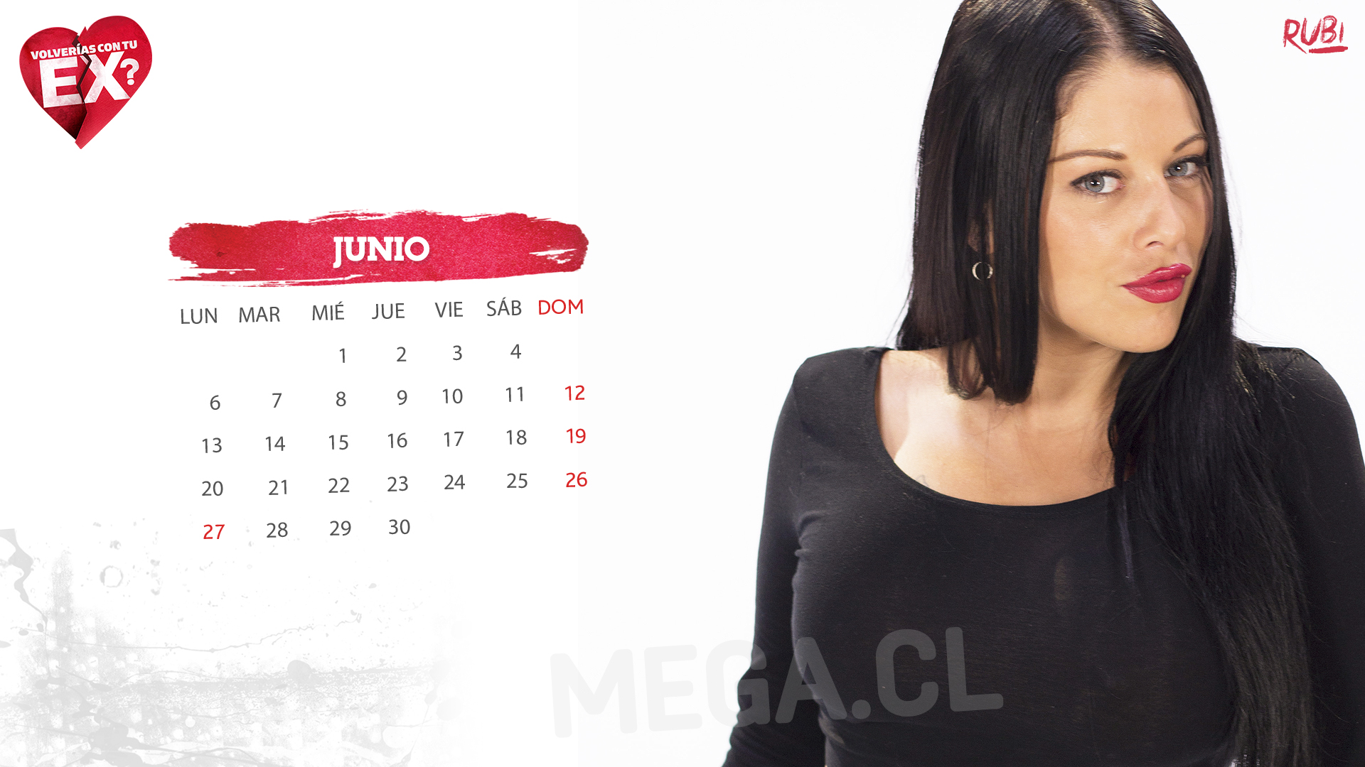 Exclusivo Rubí Sorprende Con Sensual Calendario Mega 7502