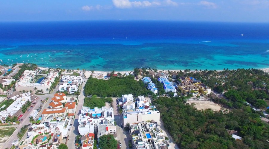 Cancún y Playa del Carmen desde las alturas