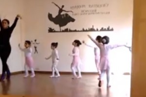 ¡Un elegante ballet infantil!
