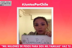 #JuntosPorChile: Las celebridades también apoyan la campaña