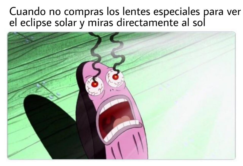 ¡Mira los primeros memes del eclipse total de sol en Chile! Mega