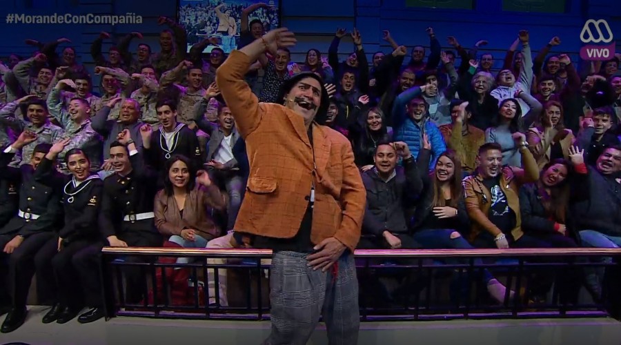 Ruperto puso a bailar al público de MCC con el paso viral: "La Rosalía"