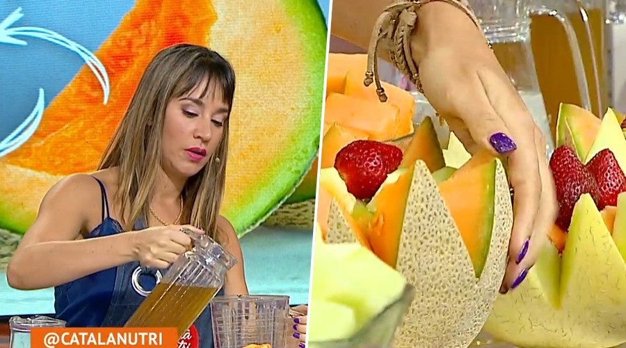 Cata 'La Nutri' nos muestra las propiedades del melón para el desayuno
