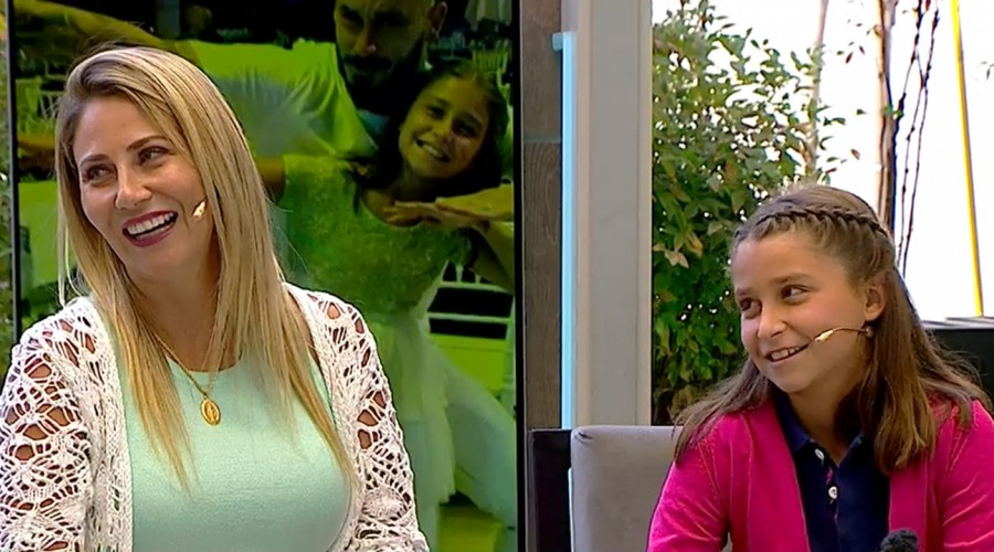 Gisella Gallardo y su hija con vitiligo: "La Matilda ama sus manchitas, eso es lo importante"