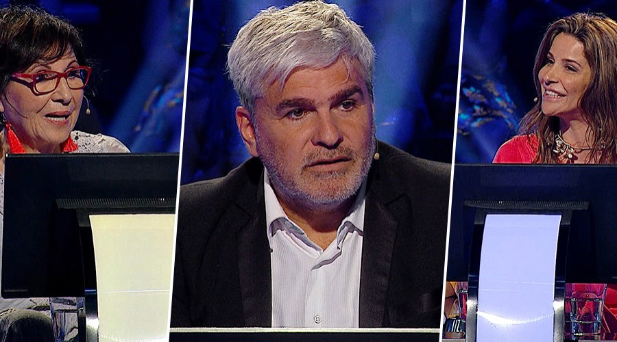 Teresita Reyes, Nicolás Larraín Y Savka Pollak hacen una triple labor en "¿Quién Quiere ser Millonario?"