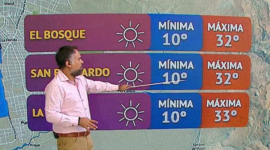 Temperaturas extremas se registrarán esta semana en la Región Metropolitana