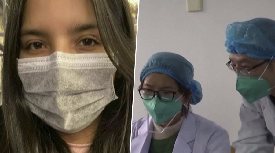 "Debo estar aislada 14 días": Chilena varada en China logra regresar y relata angustiante experiencia a Mucho Gusto