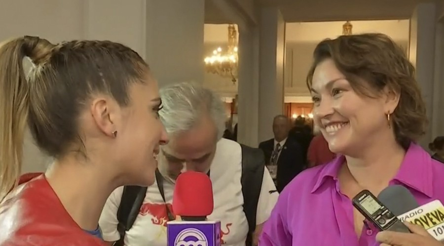 "Estoy todavía muy emocionada": Javiera Contador al día siguiente de su debut en Viña