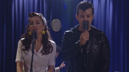 Nancy y Jimmy interpretaron "Mentira" de Buddy Richard en la "Radio Ritmo"