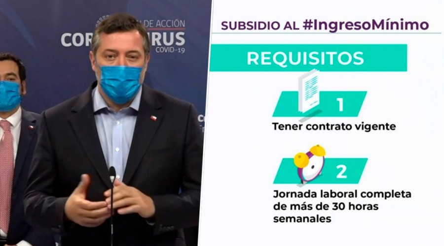 Ministro de Desarrollo Social explica cómo se accede al ingreso mínimo garantizado